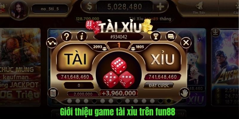 Giới thiệu qua về tựa game tài xỉu