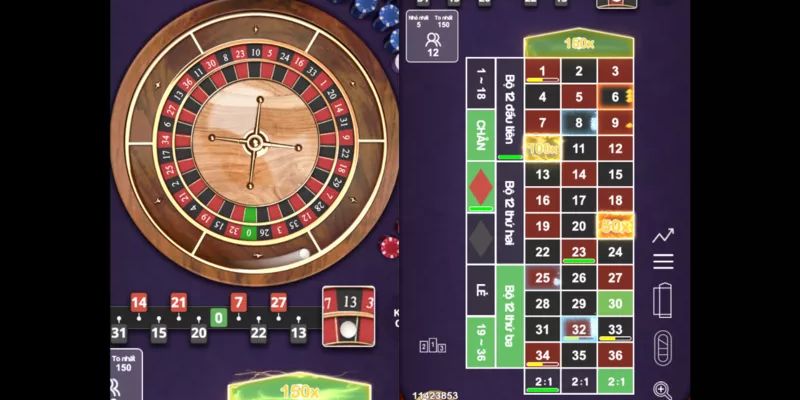 Đa dạng các kiểu cược thú vị khi chơi Roulette 3D