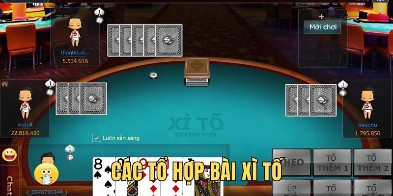 Điểm danh những tổ hợp bài xuất hiện trong ván game 